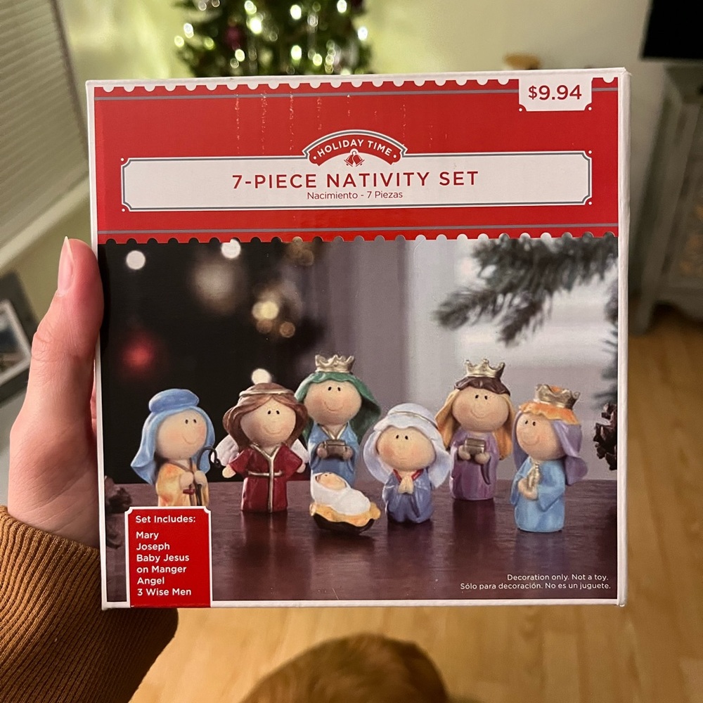 Miniature Nativity Set